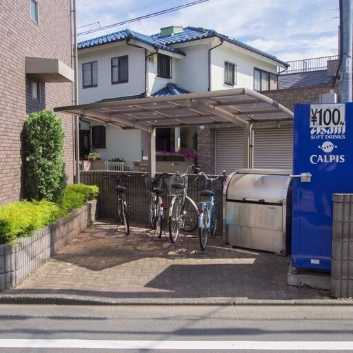 自転車置場 屋根のある自転車置場