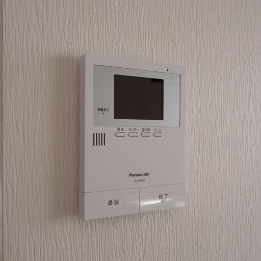 室内インターホン 来訪者を確認できるモニター付き