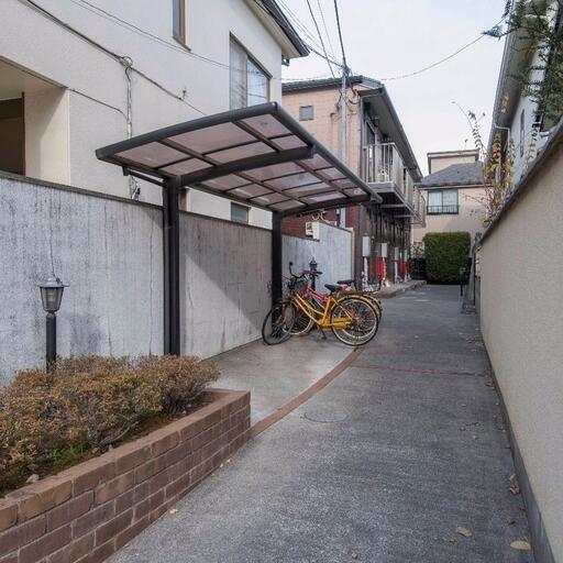 自転車置場 屋根のある自転車置場