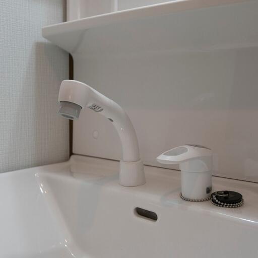 洗面水栓 シャワー付き洗面水栓