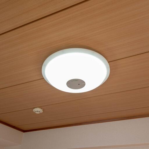 各室のには照明器具設置済み アイリスオーヤマのLED照明