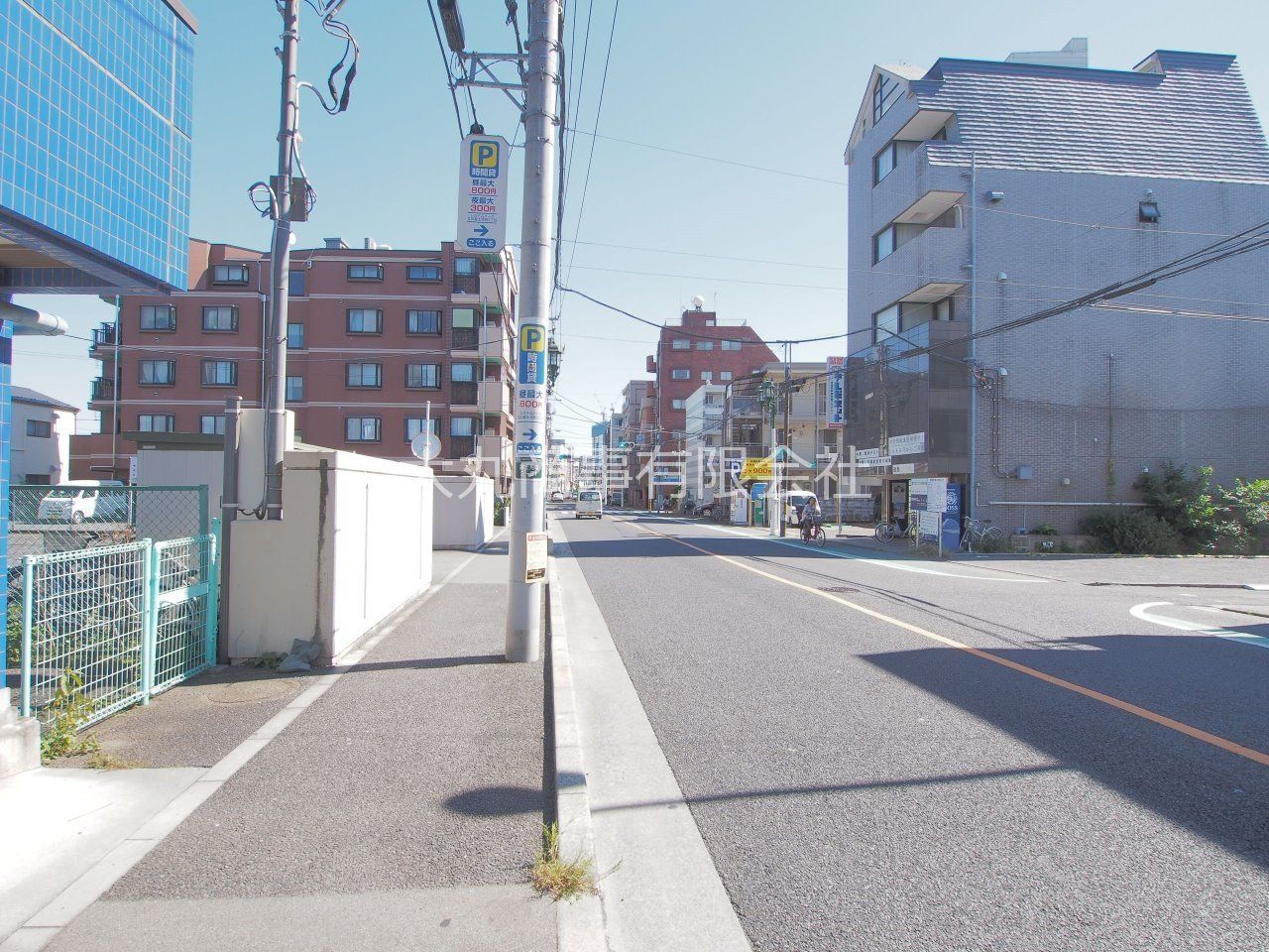 建物前から立川駅方面