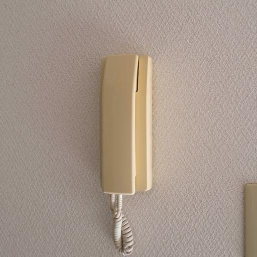 インターホン受話器 室内にいながら来訪者と話が可能