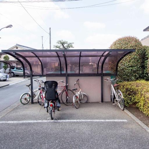 自転車置場 屋根のある自転車置場