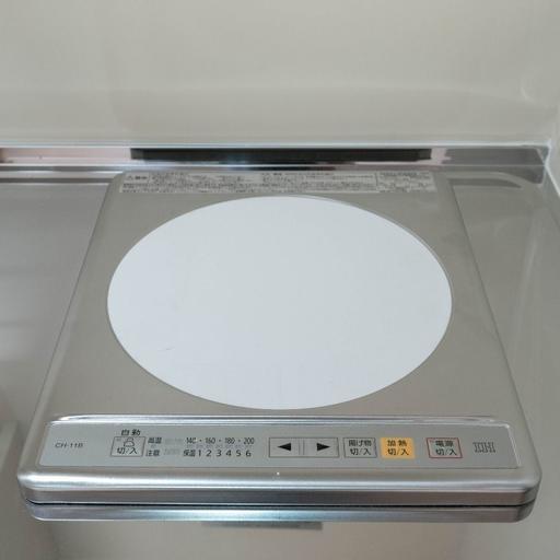 IHコンロ(Panasonic製) 100Vの便利なキッチンのIHコンロ