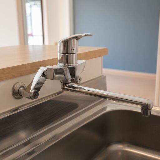 キッチン水栓 ワンレバー式で使い勝手のよい水栓