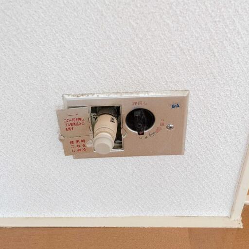 居室内のガス栓 ガス暖房などに利用できる室内ガス栓