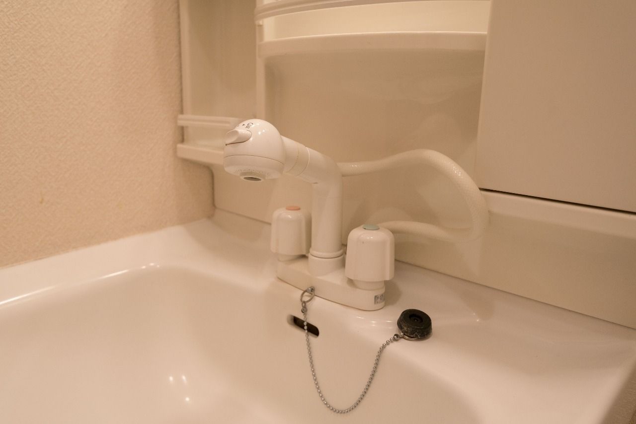 シャワー付き洗面水栓