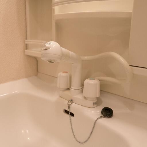 洗面水栓 シャワー付き洗面水栓