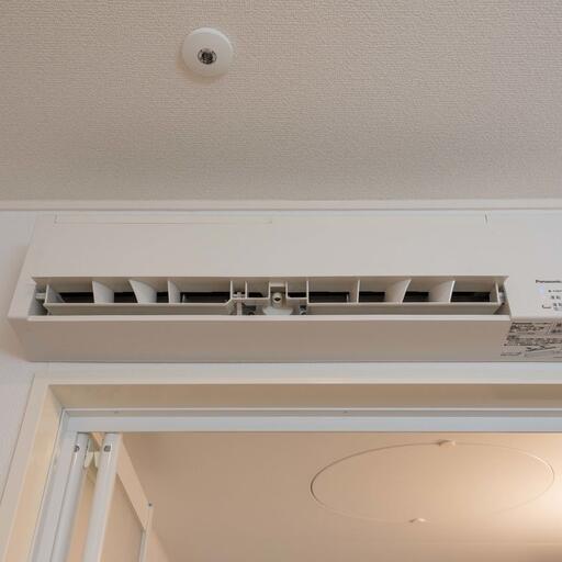 洗面所の部屋干しファン Panasonic製の洗濯乾燥機