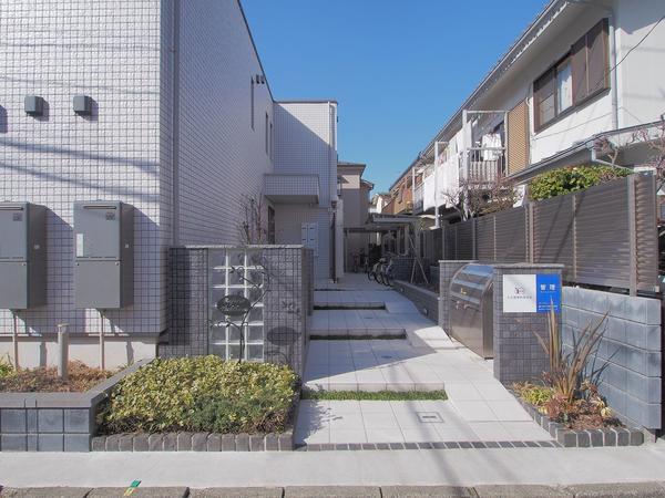 ラフェリオ立川 アプローチ エントランスまでのアプローチ