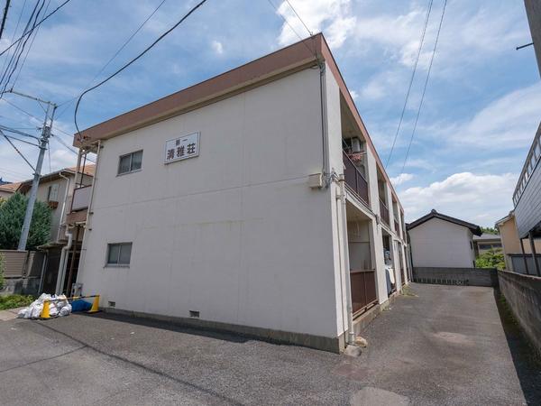 第一清雅荘 外観 立川市柴崎町4丁目の賃貸アパート