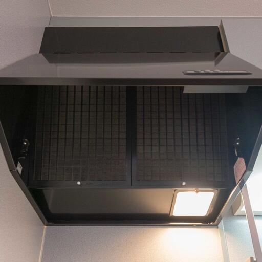 キッチンの換気扇 レンジフードタイプでお手入れ簡単