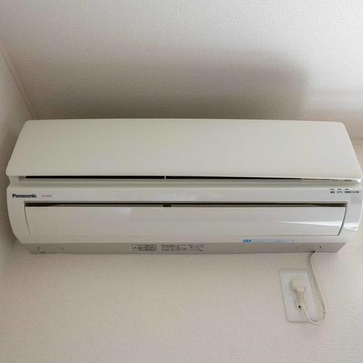 北側洋室のエアコン Panasonic製(CS-22CF-W、2012年製)