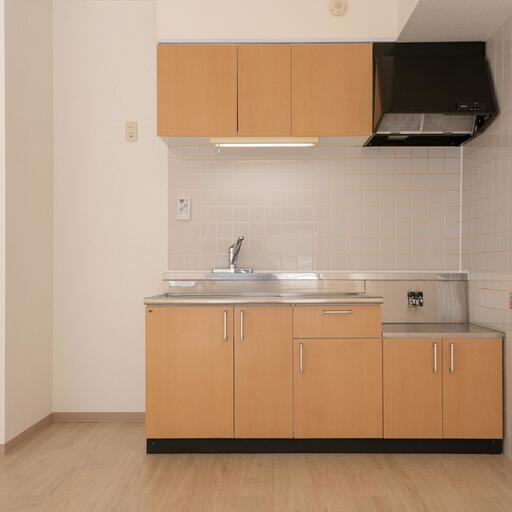 キッチン流し台 広さを有効利用できる壁付キッチン