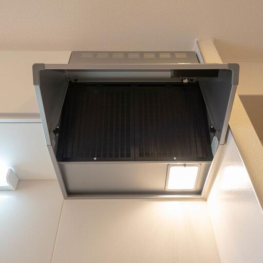 キッチン換気扇 シロッコファンの換気扇でお手入れも簡単