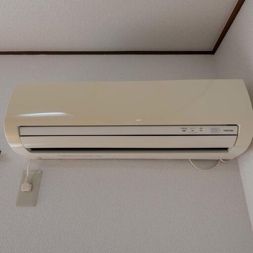 エアコン(東芝製) 形名:RAS-2556AD(2007年製)