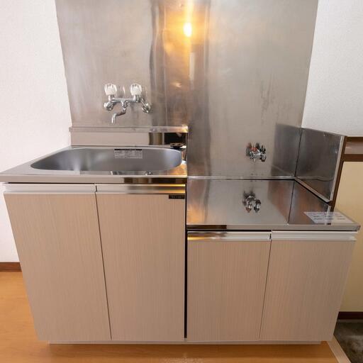 キッチン流し台 ガスコンロ(都市ガス)対応のキッチン