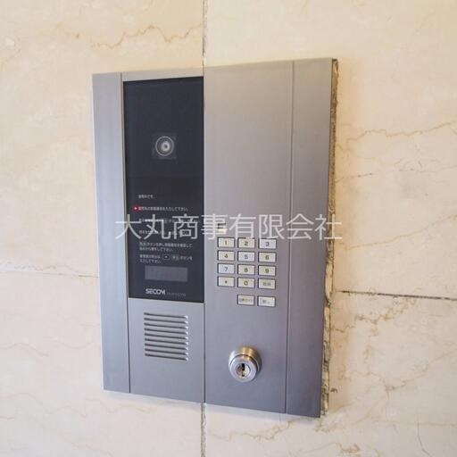 オートロック エントランスにはオートロック完備
