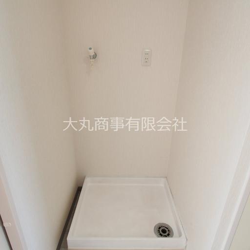 室内洗濯機置場 防水パン付洗濯機置場