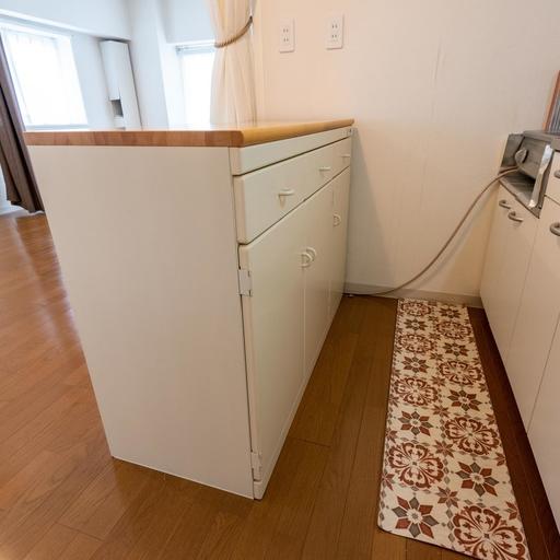 カウンター収納 収納力抜群のカウンター収納