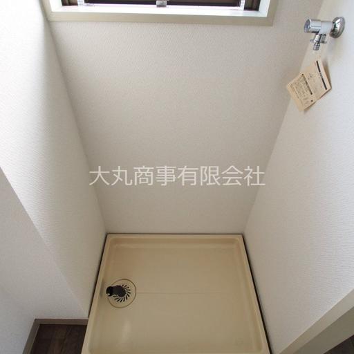 室内洗濯機置場 洗濯機が汚れにくい室内置き