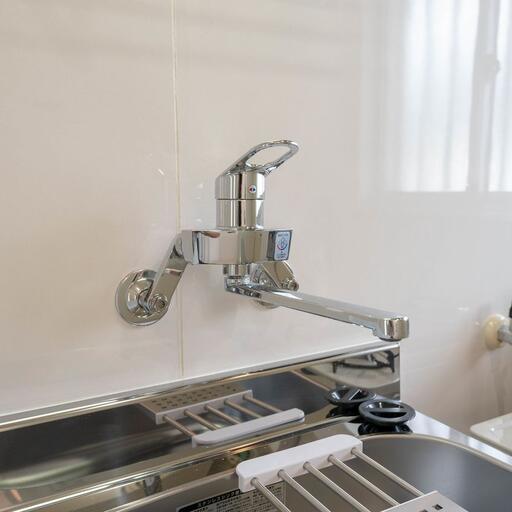 キッチン水栓 使い勝手の良いワンレバー混合水栓