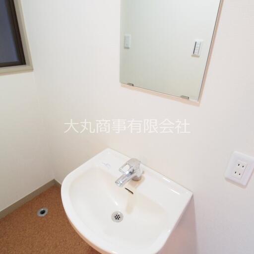 洗面台 ワンレバー水栓のある洗面台