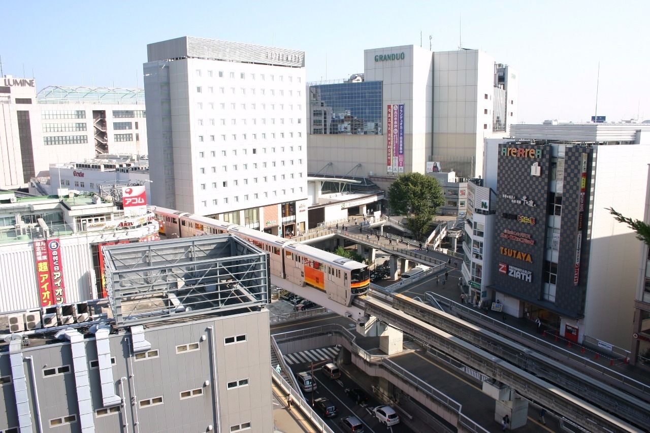 発展を続ける立川駅