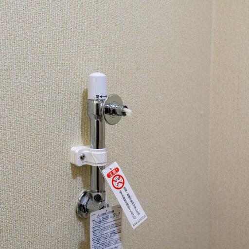 洗濯水栓 洗濯ホースの取付が簡単なワンタッチ式