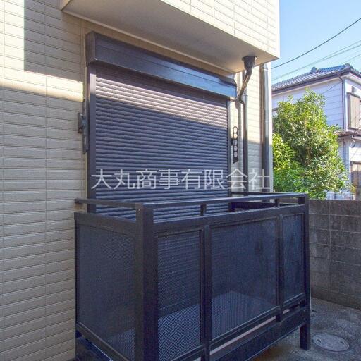 シャッター雨戸 1階でも安心なシャッター雨戸付