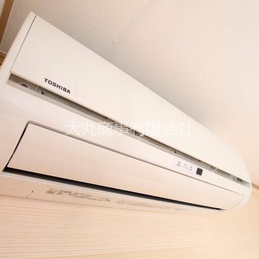 エアコン(各室にあり) 東芝製、RAS-2212AD(2012年製)