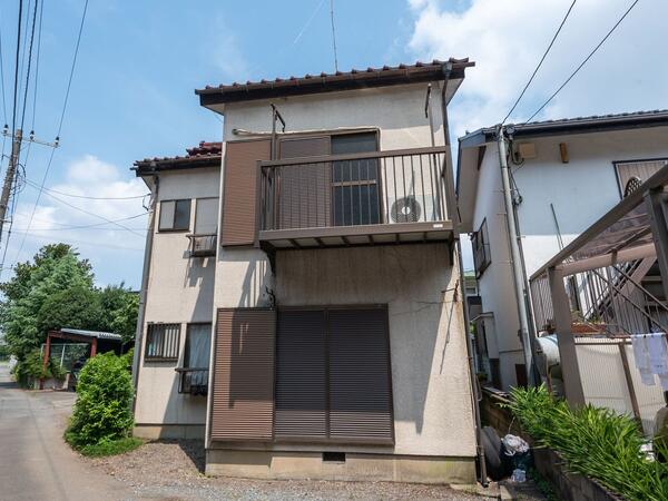 コーポ加藤 外観 立川市柴崎町の賃貸アパート