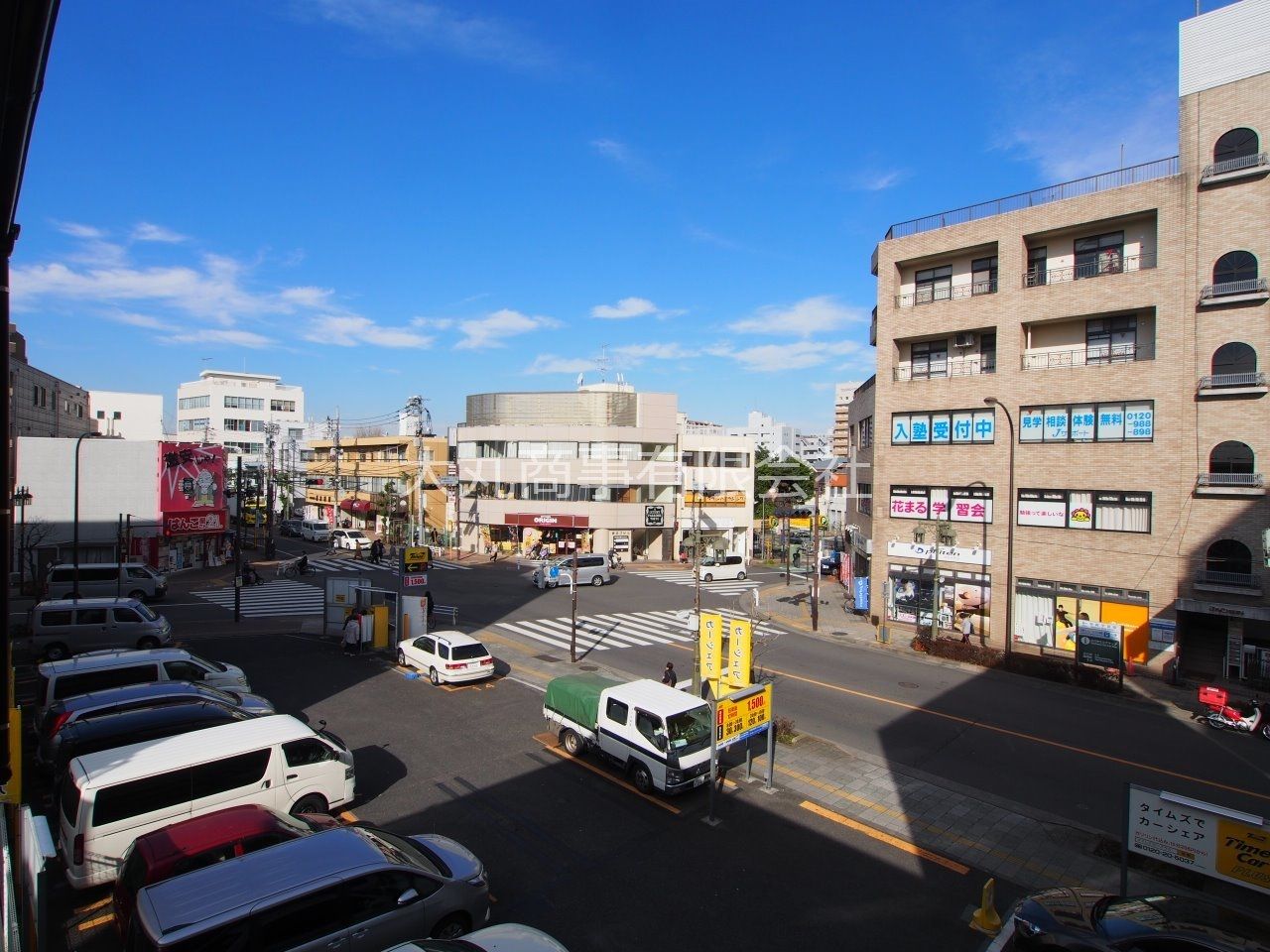 共用部からの眺望 302号室玄関前から北方向