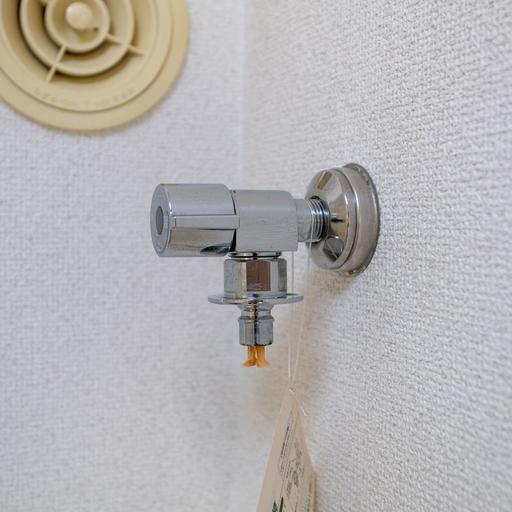 洗濯水栓 ホースの取付が簡単なワンタッチ式