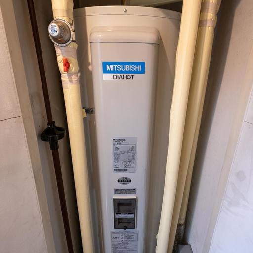 オール電化ならではの温水器 割安な夜間電力でお湯を沸きあげます