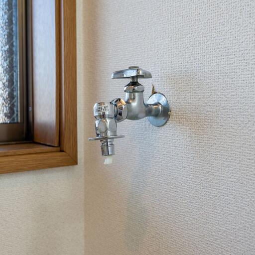 洗濯水栓 ワンタッチ式の洗濯水栓