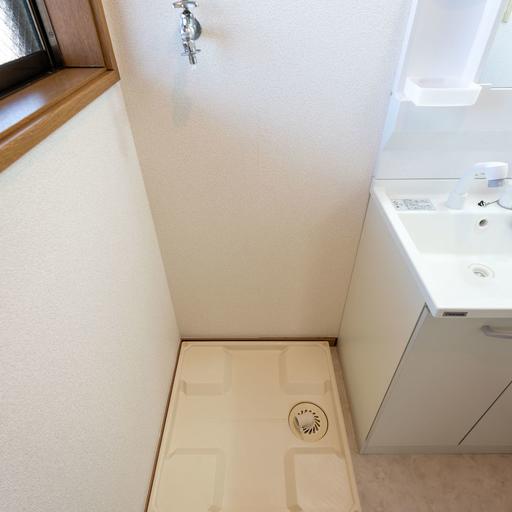 室内洗濯機置場 ドラム式対応の防水パン