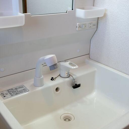 洗面水栓 便利なシャワー付き水栓