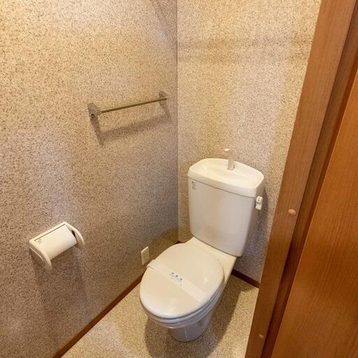 トイレ ストック品の保管に便利な上棚付