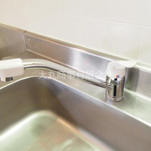 キッチン水栓 使い勝手の良いワンレバー式の水栓
