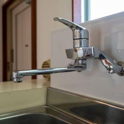 キッチン水栓 湯水混合のワンレバータイプ