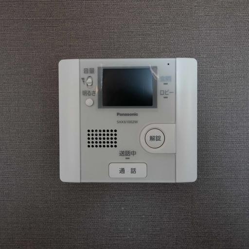 インターホン受話器 オートロックの操作盤も兼ねる受話器