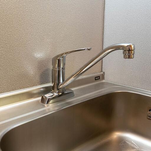 キッチン水栓 湯水の切替が簡単なワンレバー式