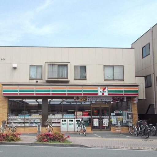 近くのコンビニ「セブンイレブン立川諏訪通り店」 サンハイム嶋村から「約150m」