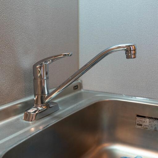 キッチン水栓 湯水の切替が簡単なワンレバー式