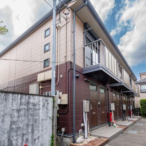 鶯啼館(オウテイカン)外観 文教地区にある単身向けのお部屋