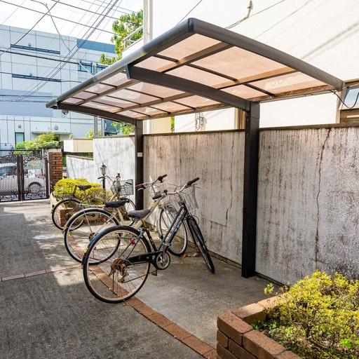 自転車置場 屋根のある自転車置場