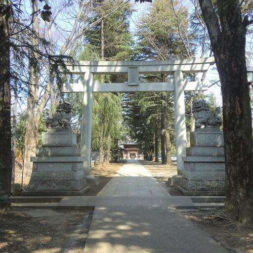 諏訪神社 夏には例大祭で盛り上がります、Nハイツから「約360m」