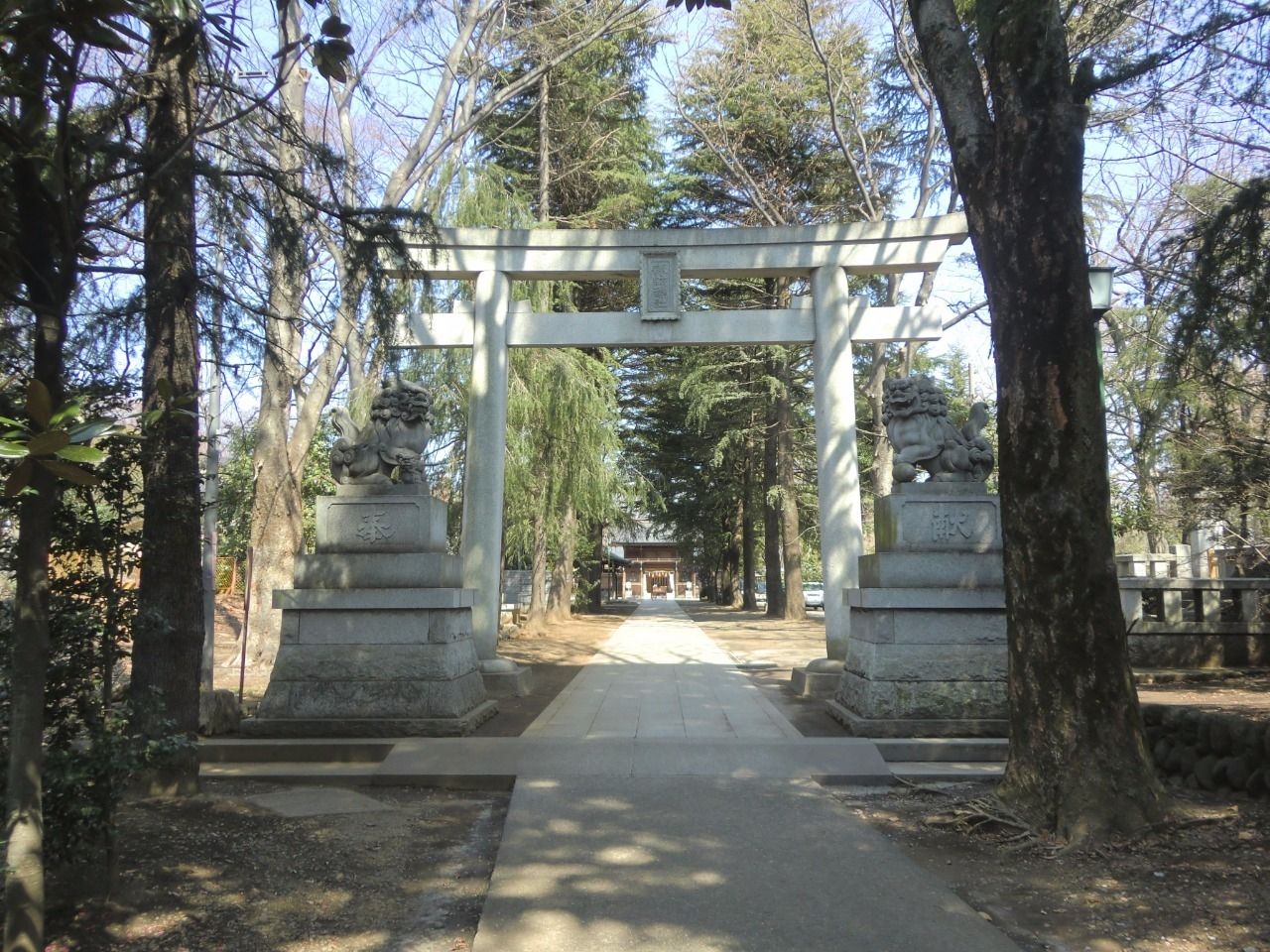 立川市の「諏訪神社」